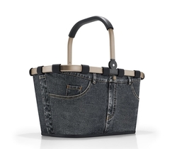 Nákupní košík Carrybag, džíny šed=