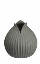 Váza Yoko, 18 cm šedá