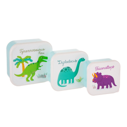 Krabičky Dinosaurus, set 3ks