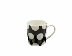 Šálek Polka Dot espresso, černá