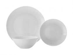 Jídelní souprava Cashmere Bone China Coupe, polévkové misky, 12 ks