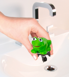 Špunt do umyvadla žába