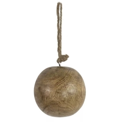 Ozdoba dřevěná koule 7cm