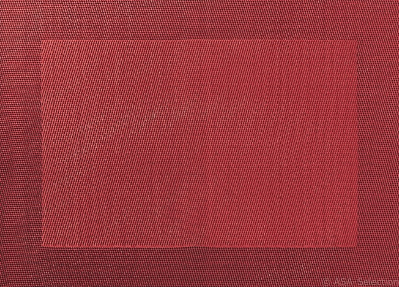 Prostírání Asa Combi, tmavě červená - Sada 6 ks