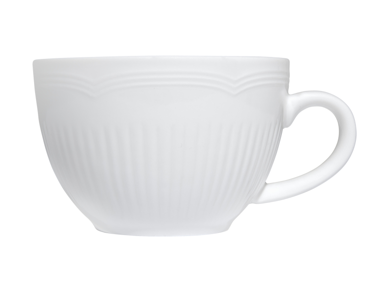 šálek s podšálkem White Basics