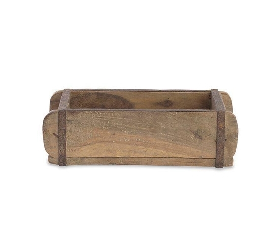 Dřevěná polička Brick Box malá